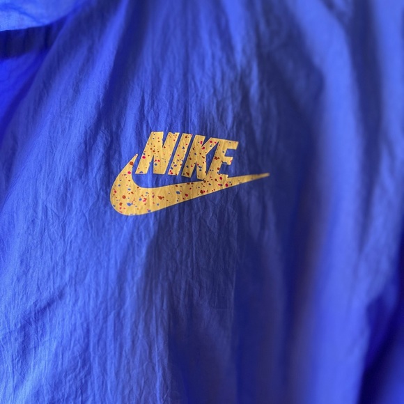 Nike Sportswear Icon Retro Clash Woven Windbreaker Jacket Purple / Yellow - Picture 10 of 14